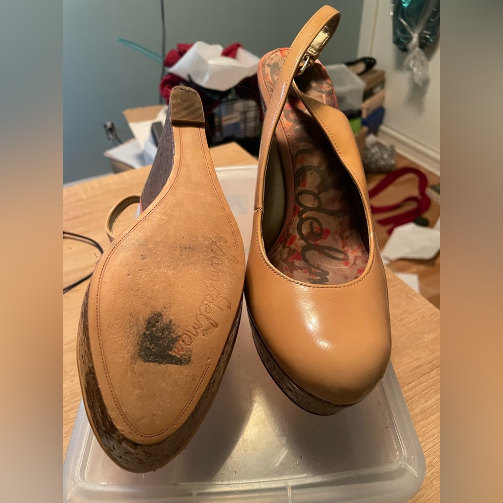 Sam Edelman Patent Leather Wedge